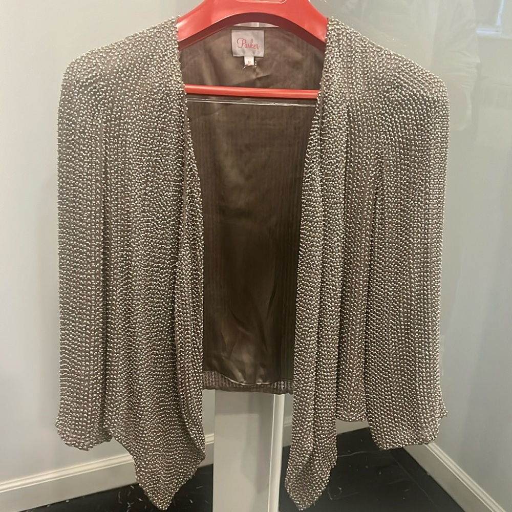 Parker beaded cardigan